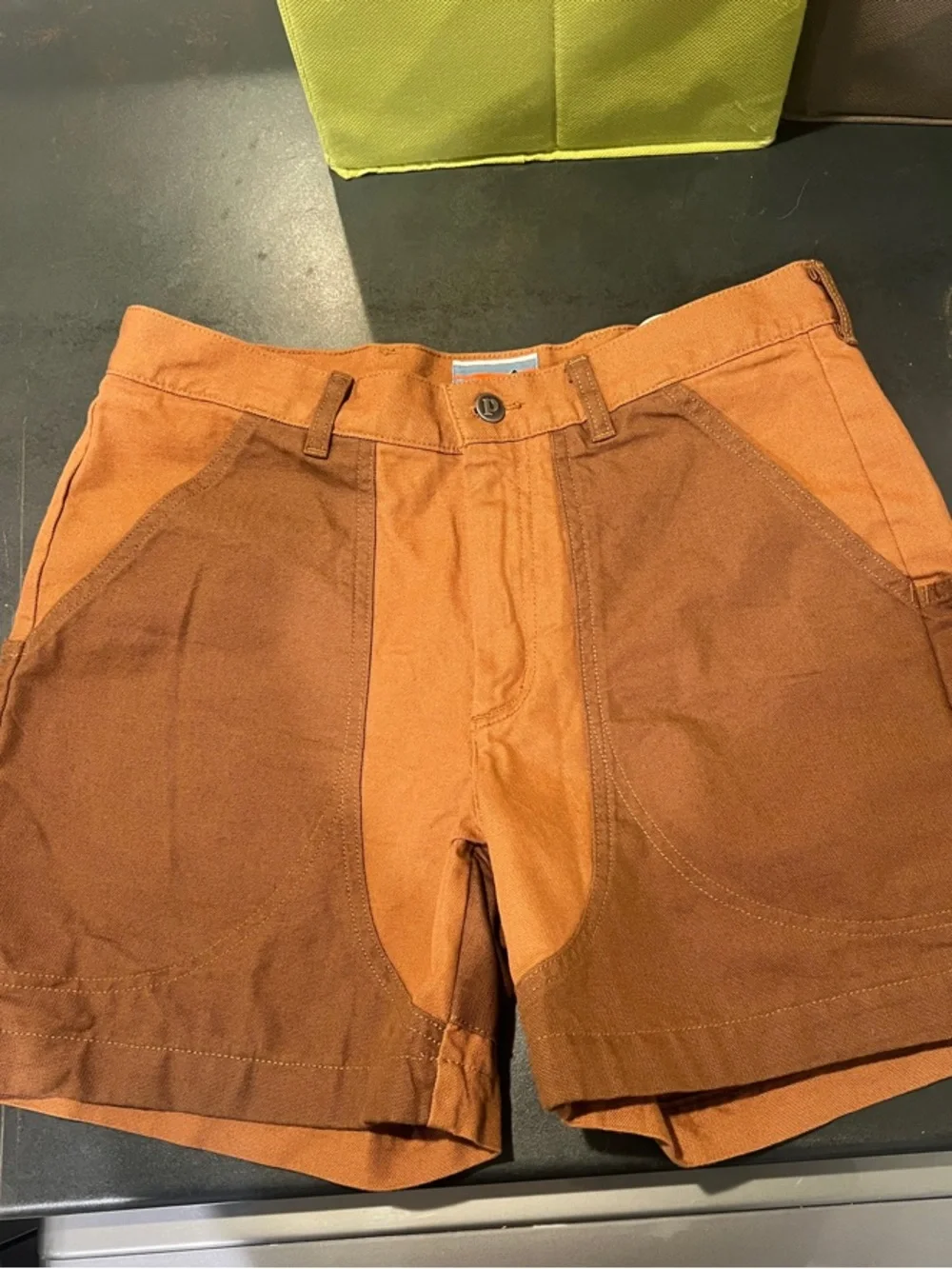 RARE Men’s Patagonia Road Regenerative Stand Up Shorts 6" vote the assholes out - Picture 5 of 7